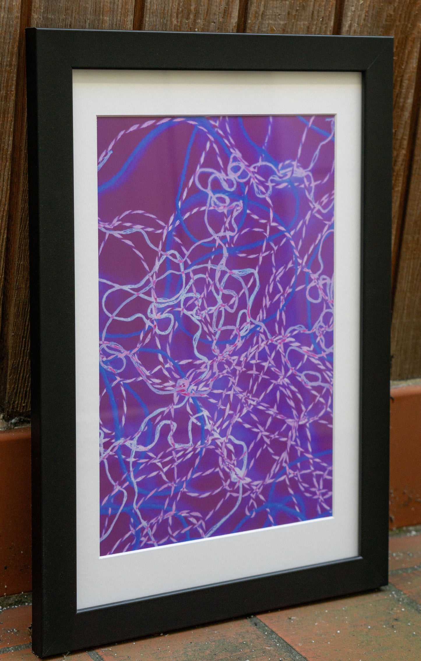 Original piece - "Connection" (Digital print with frame)
