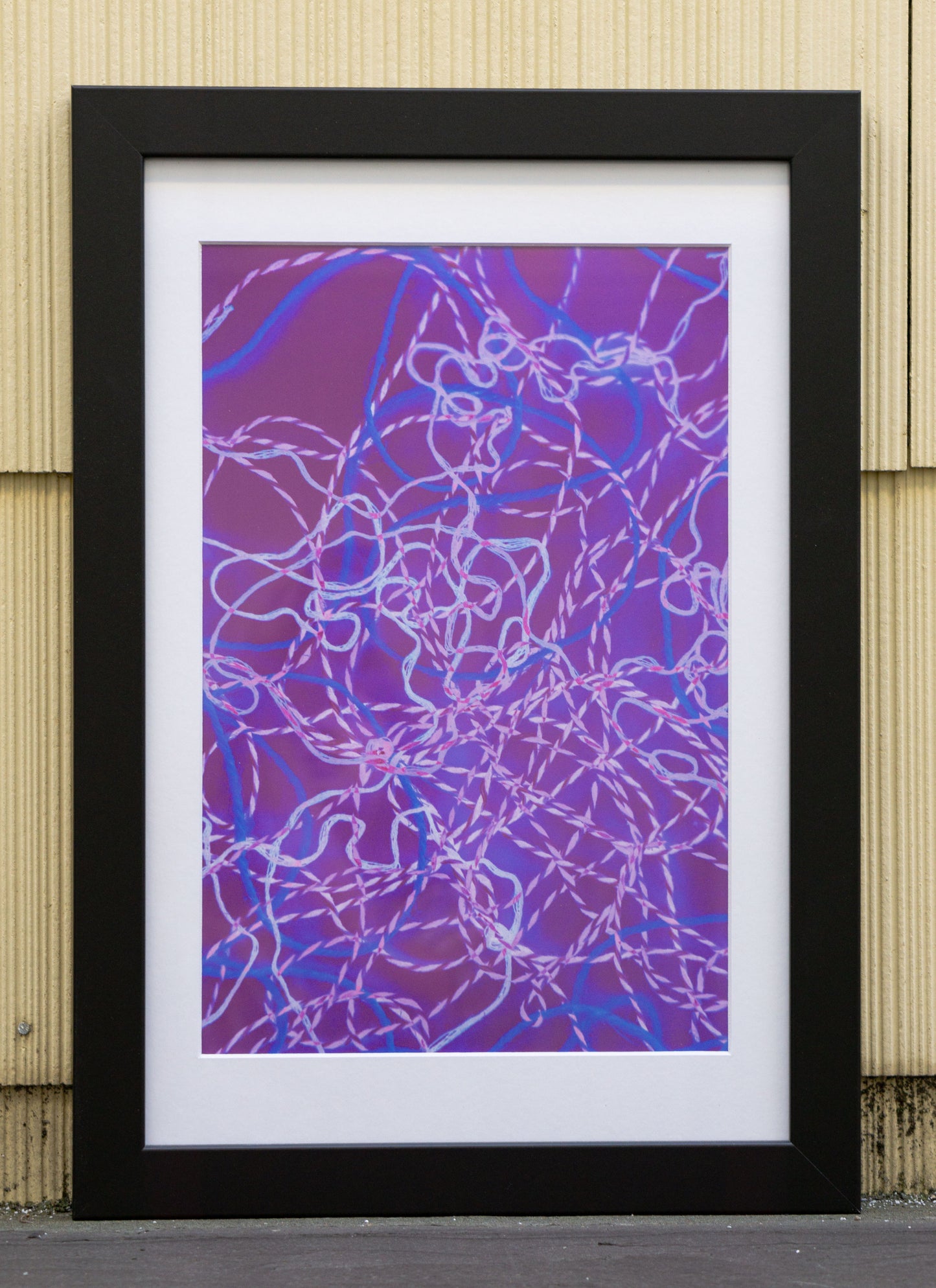 Original piece - "Connection" (Digital print with frame)
